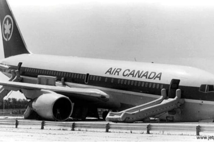 23 июля 1983 года "Боинг-767" авиакомпании "Air Canada" (бортовой номер 604) был неправильно заправлен топливом.