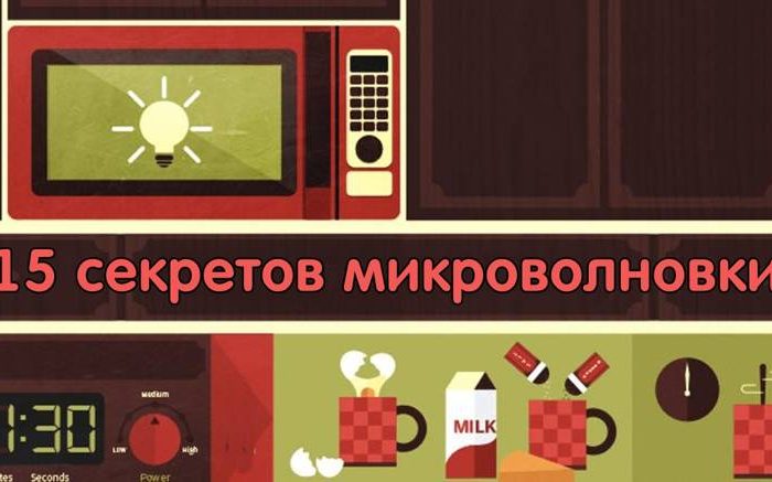 15 секретов микроволновки, о которых вы даже не подозреваете!