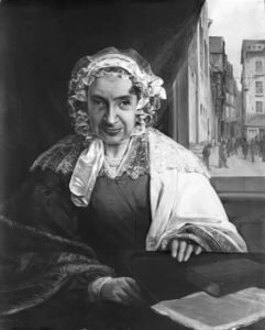 Женщину на картине зовут Гутеле.