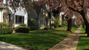 Почему американцы перед домами не строят заборов