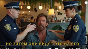 Офицеры унижают Чака Норриса в закусочной. Но потом они видят ЭТО на его столе!  Видео
