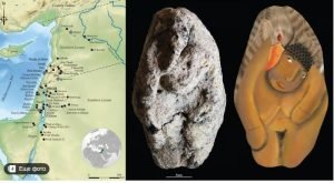 На севере Израиля найдена фигурка женщины с гусем возрастом 12.000 лет