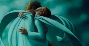 «На небе ещё не родившись, мы тихо друг другу шептали» — красивое стихотворение Евгения Бруштейна