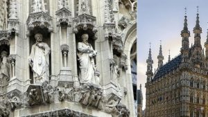 Ратуша Левена: образец поздней пламенеющей готики XV века, считающиеся самой красивой в мире