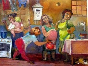 Марина Гарник  — Общественный зелёный борщ  /АМ/