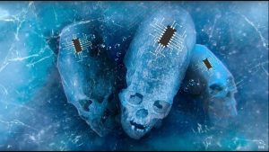 В Мексике, подводные археологи нашли загадочный череп с микрочипом, возрастом 9 тысяч лет
