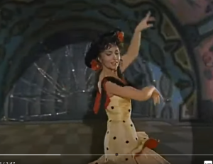 «Спаньола», Джина Лоллобриджида, 1955 год.  Видео