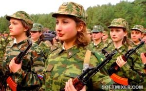 Дамы в строю