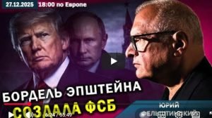 Фельштинский: Контору Эпштейна создала ФСБ.Видео