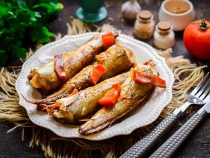 Хек в духовке с имбирем, лимоном и специями  Видео