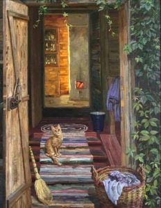 Деревенька… — Анна Опарина