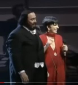 Liza Minnelli & Luciano Pavarotti — NEW YORK, NEW YORK  Видео