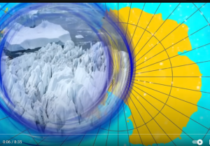 В Антарктиде нашли странную пещеру с лестницей!  Видео