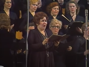 Д.Каччини "Аве Мария". Поет Ирина Архипова (1986)  Видео