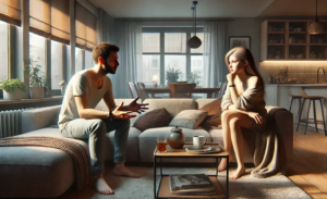 — Поговори со своей сестрой сам, иначе я высmавлю её за порог из своей квартиры, — сказала Наталья