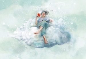 Когда у меня настроение отстой, я представляю, что моя душа ждала в очереди миллиарды лет, чтобы стать человеком…