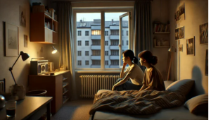 — А где же квартира, которую мы тебе купили? — спросили родители