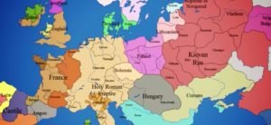 1 000 лeт за 3 мuнyты! Kak мeнялucь гpaнuцы гocyдapcтв нa kapте Eвpoпe!  Видео