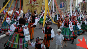 Торжественная процессия со Святыми Дарами  Видео