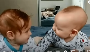 КАК ДВОЙНЯШКИ "РАЗГОВАРИВАЛИ" В ПЯТЬ МЕСЯЦЕВ…  Видео