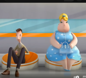 «Время худеть», короткометражный мультфильм  Видео