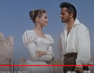 Корсар красного полумесяца.(1958)  Видео