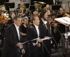 The 3 Tenors sings New York, New York  Видео