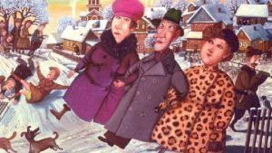 Добрый юмор от Валентина Губарева: зимние картины, которые вызывают улыбку и согревают душу