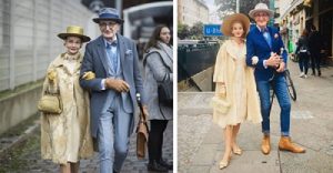 Немецкие старички-пенсионеры умеют удивлять своими стильными нарядами