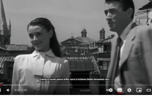 Dean Martin — That's Amore — Roman Holiday — Audrey Hepburn & Gregory Peck  Видео
