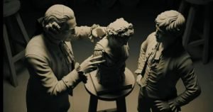 Эти статуи были людьми  Видео