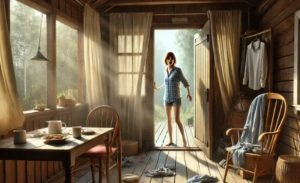 Вдруг муж с кем-то приехал на дачу, с какой-нибудь девuцей, а Марина наивная приехала убираться