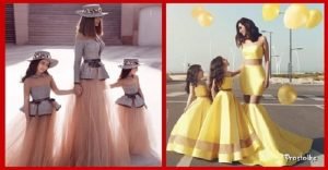 Восхитительные наряды для мамочек и их дочерей! Роскошные идеи