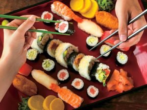 Суши – виновники лишнего веса