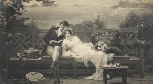 Её он сразу полюбил, увидев в парке на скамейке…