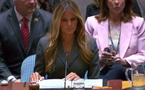 Мелания Трамп впервые председательствовала на Совбезе ООН  Видео