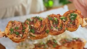 Курица с чесноком — куриная грудка  Видео