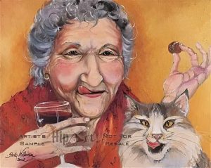 Когда наливала в рюмку 30 граммов, рука дрогнула