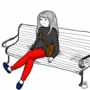 С прямой спиной сидят уверенные в себе люди