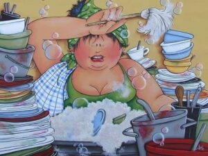 Наших женщин с утра лучше не трогать…