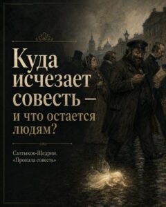 Что происходит с обществом, когда у людей исчезает совесть?