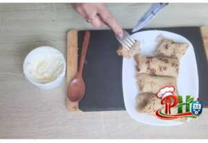 Завтрак для диабетиков. Фаршированные овсяные блины с тунцом и сыром  Видео