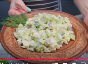 Салат "МОРСКОЙ ДРАКОН" разлетается со стола мгновенно