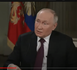 Интервью царька журналисту Такеру Карлсону (Москва, 2024 г.) Русская озвучка.  Видео