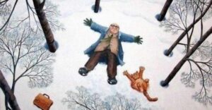 Это стихотворение нужно прочитать два раза